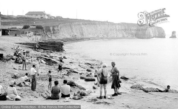Photo of Freshwater Bay, The Beach c.1965