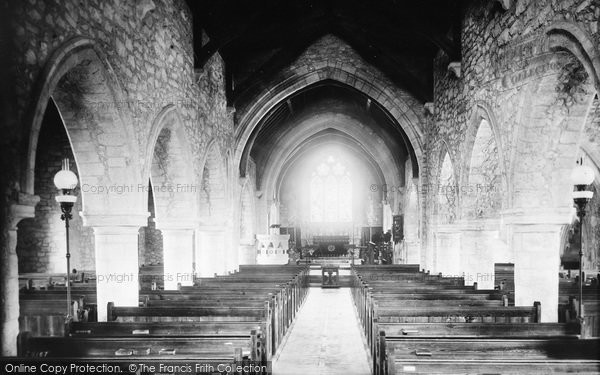 Photo of Freshwater, Church Interior 1890