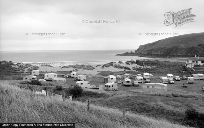 Photo of Freshwater East, Caravan Club And Beach 1963