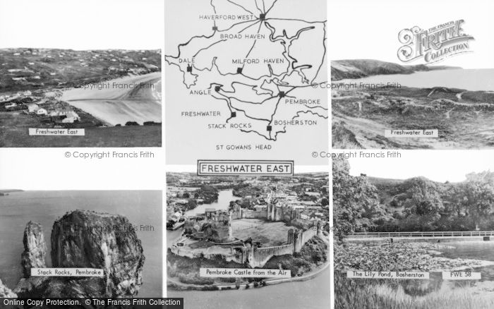 Photo of Freshwater East, Composite c.1960