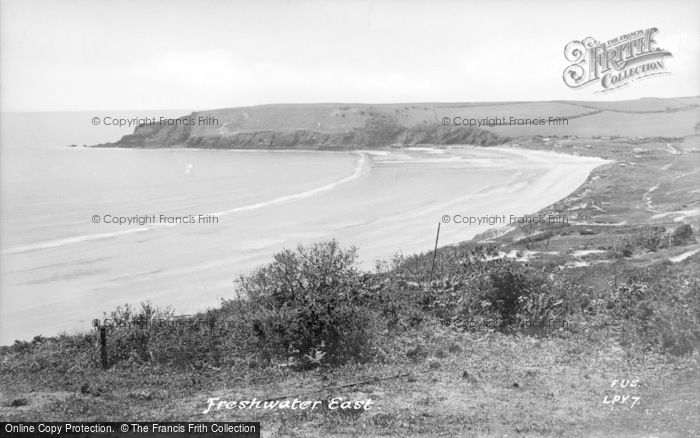 Photo of Freshwater East, General View c.1950
