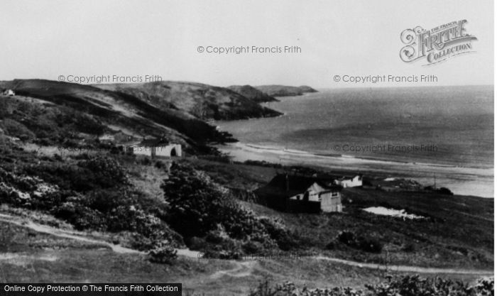 Photo of Freshwater East, The Bay c.1955