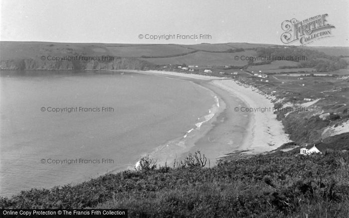 Photo of Freshwater East, The Beach 1952