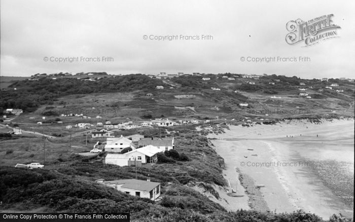 Photo of Freshwater East, The Beach And General View 1963