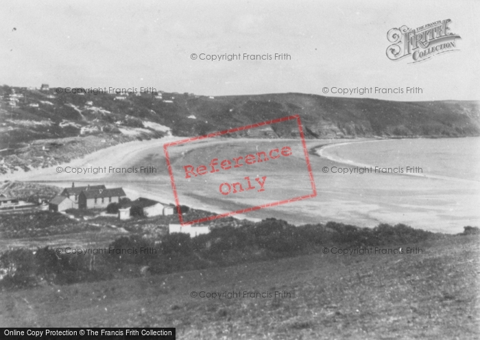 Photo of Freshwater East, The Beach c.1955