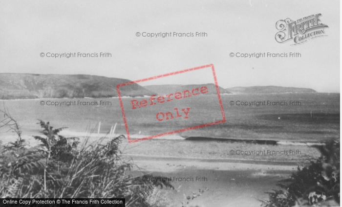 Photo of Freshwater East, The Coast c.1950