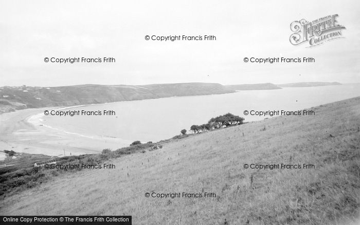 Photo of Freshwater East, The Three Headlands 1959