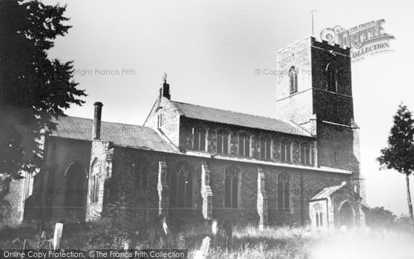 Photo of Fressingfield, Church Of St Peter And St Paul c.1955