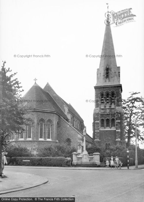 Photo of Friern Barnet, All Saints Church c.1965