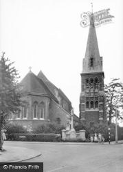 All Saints Church c.1965, Friern Barnet