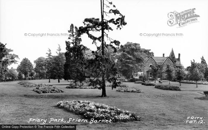 Photo of Friern Barnet, Friary Park c.1965