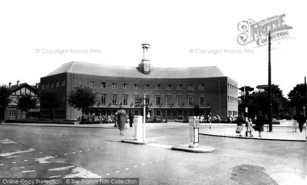 Photo of Friern Barnet, The Town Hall c.1960