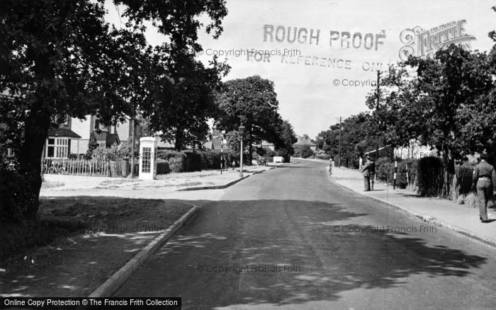 Photo of Frimley Green, Mytchett Road c.1955