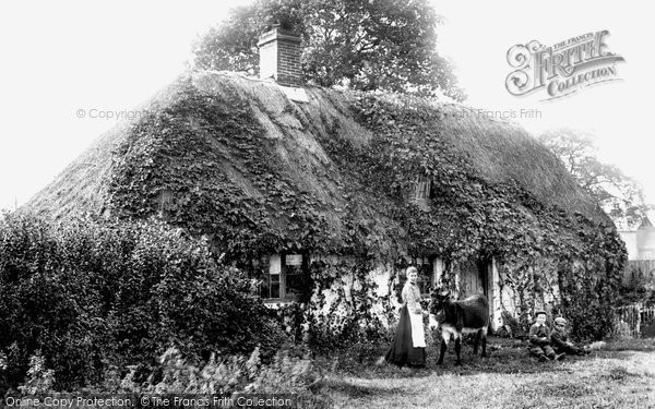 Photo of Frimley Green, Old Cottage 1906