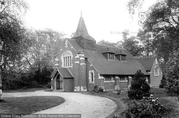 Photo of Frimley Green, St Andrew's Church 1919