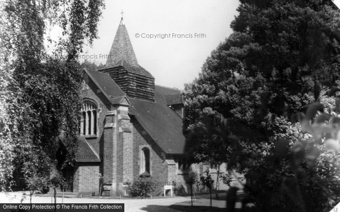 Photo of Frimley Green, St Andrew's Church c.1965