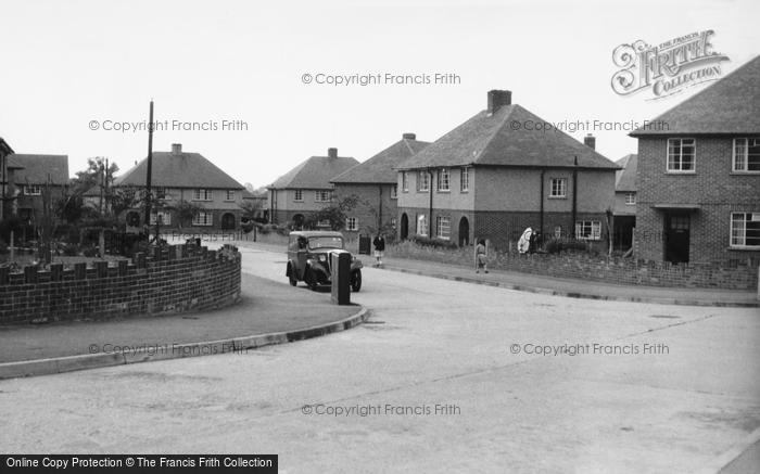 Photo of Frimley Green, St Peter's Way c.1955