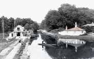 The Canal And New Boathouse 1909, Frimley Green