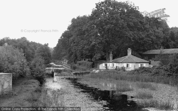 Photo of Frimley Green, The Canal c.1955