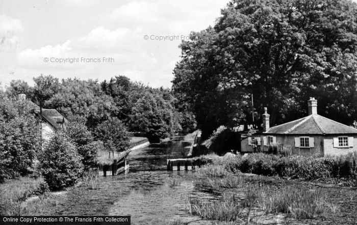Photo of Frimley Green, The Canal c.1955