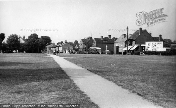 Photo of Frimley Green, The Green c.1955