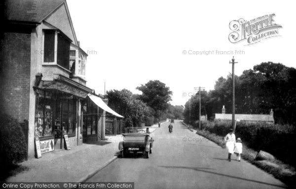 Photo of Frimley Green, Wharf Road 1927