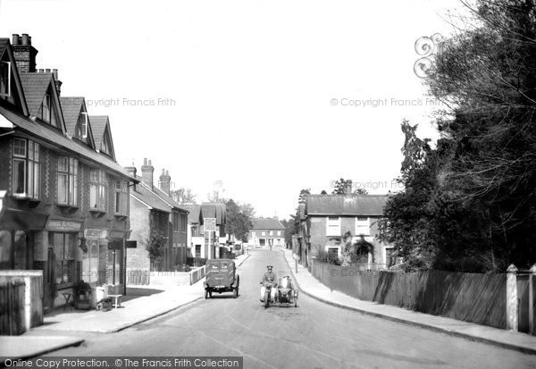 Photo of Frimley, High Street 1921