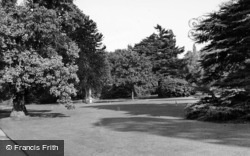 Park, Croquet Lawn c.1955, Frimley