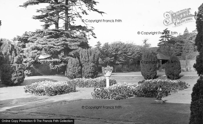 Photo of Frimley, Park, The Gardens c.1955