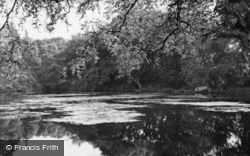 Park, The Lake c.1955, Frimley