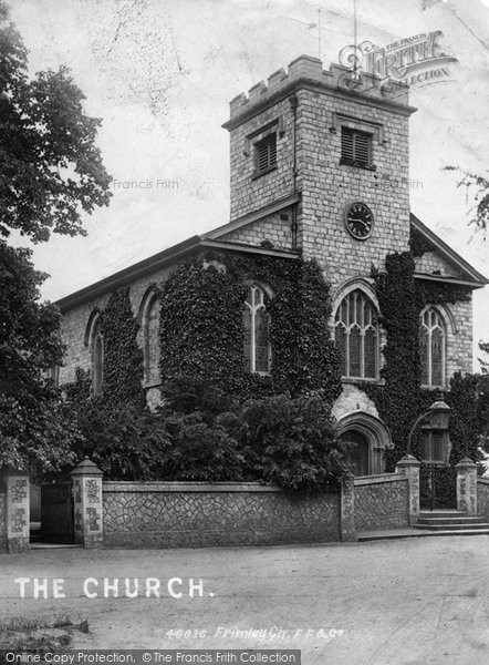 Photo of Frimley, St Peter's Church 1901