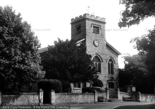 Photo of Frimley, St Peter's Church c.1960