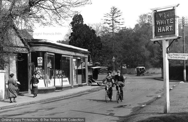 Photo of Frimley, The Village Shop 1921