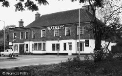 The White Hart Hotel c.1965, Frimley