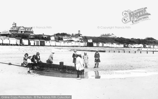 Photo of Frinton On Sea, Beach And Huts 1921