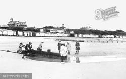 Frinton-on-Sea, Beach And Huts 1921, Frinton-on-Sea