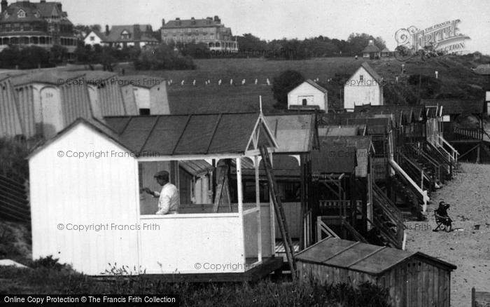 Photo of Frinton On Sea, Beach Huts 1921