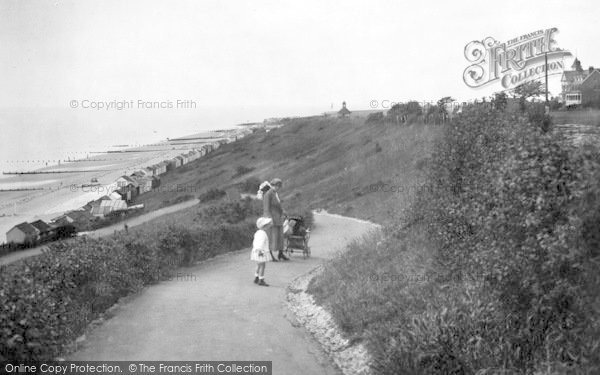 Photo of Frinton On Sea, Cliffs And Huts 1921