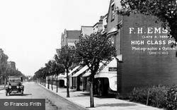 Frinton-on-Sea, Connaught Avenue, Chemist 1921, Frinton-on-Sea