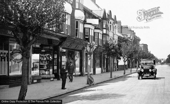 Photo of Frinton On Sea, Connaught Avenue Shops 1921