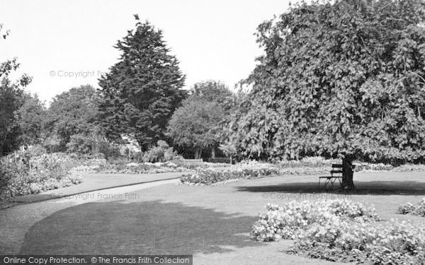 Photo of Frinton On Sea, Crescent Gardens c.1955