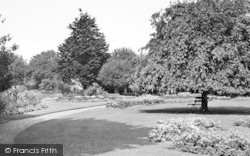 Frinton-on-Sea, Crescent Gardens c.1955, Frinton-on-Sea