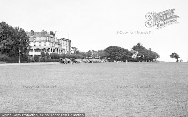 Photo of Frinton On Sea, Esplanade Hotel And Esplanade c.1955