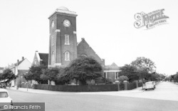 Frinton-on-Sea, Free Church c.1960, Frinton-on-Sea