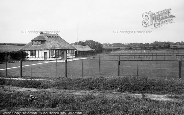 Photo of Frinton On Sea, Tennis Courts 1921