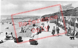 Frinton-on-Sea, The Beach And Promenade c.1950, Frinton-on-Sea