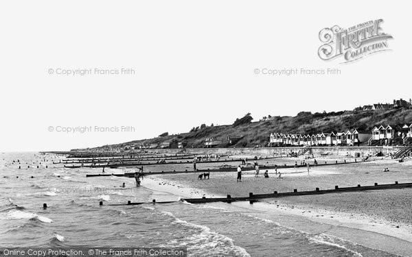 Photo of Frinton On Sea, The Beach c.1955