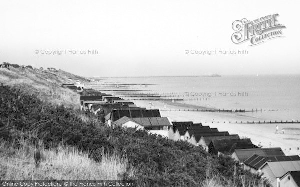 Photo of Frinton On Sea, The Beach Huts c.1955