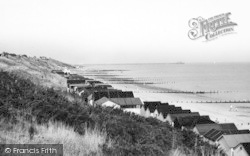 Frinton-on-Sea, The Beach Huts c.1955, Frinton-on-Sea