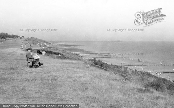 Photo of Frinton On Sea, The Greensward c.1950